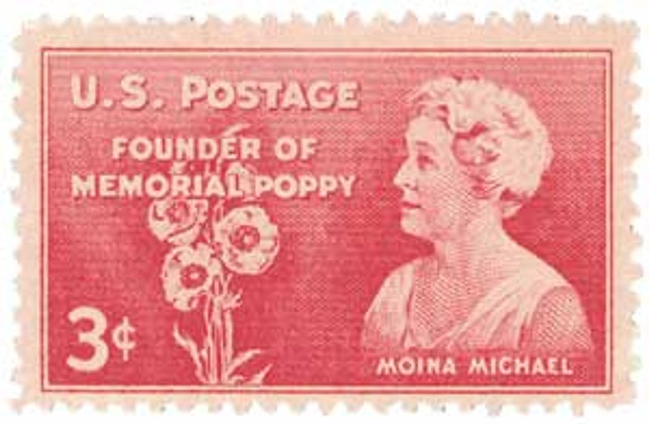 # 977 - 1948 3c Moina Michael