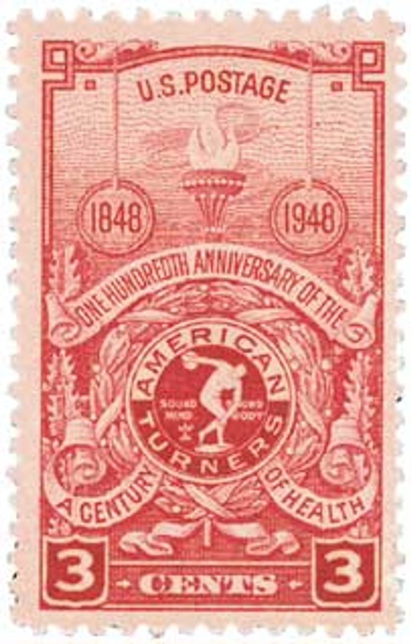 # 979 - 1948 3c American Turners Society 100th Anniversary