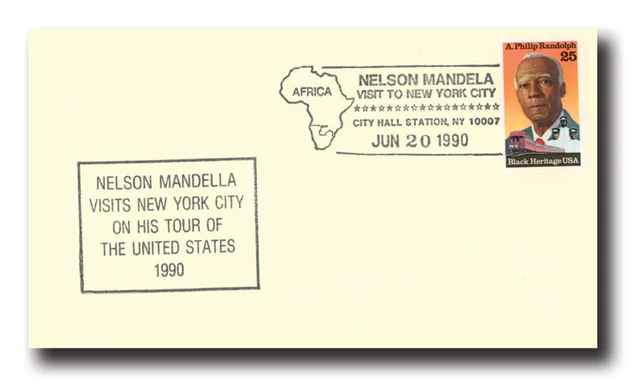 #AC206
06/20/1990, USA, Nelson Mandela Visits NYC
