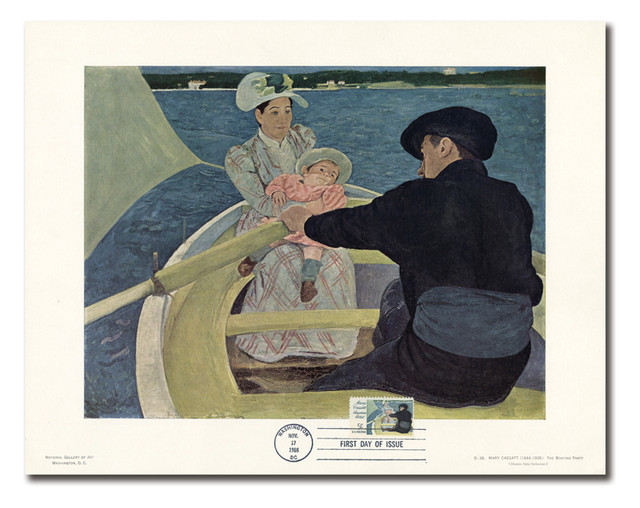 #AC723
Mary Cassatt First Day Poster, with #1322