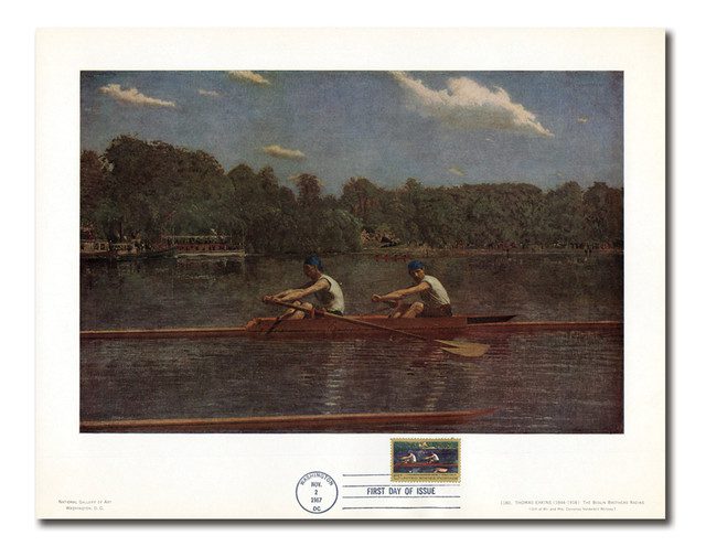 #AC725 - Thomas Eakins The Biglin Brothers racing, 12/2/1967