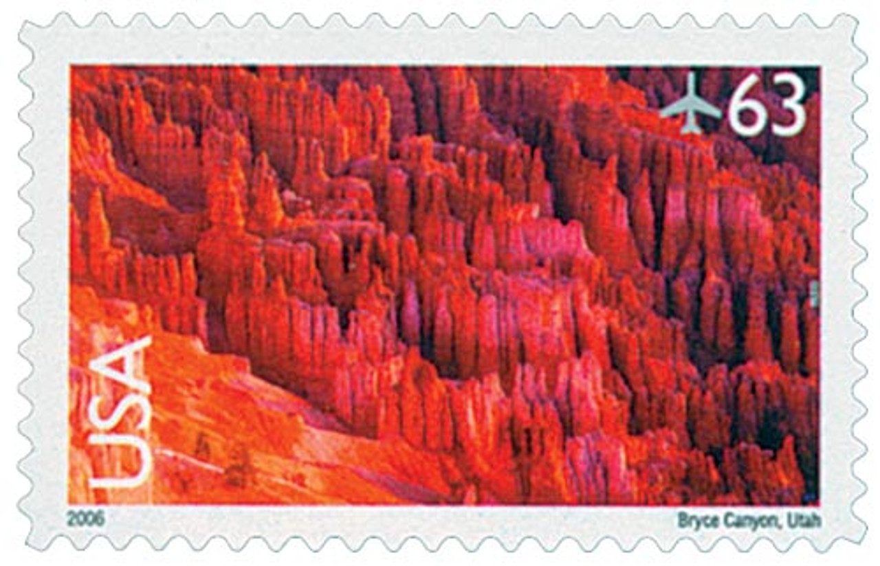 #C139
2006 63c Scenic American Landscapes, Bryce Canyon National Park