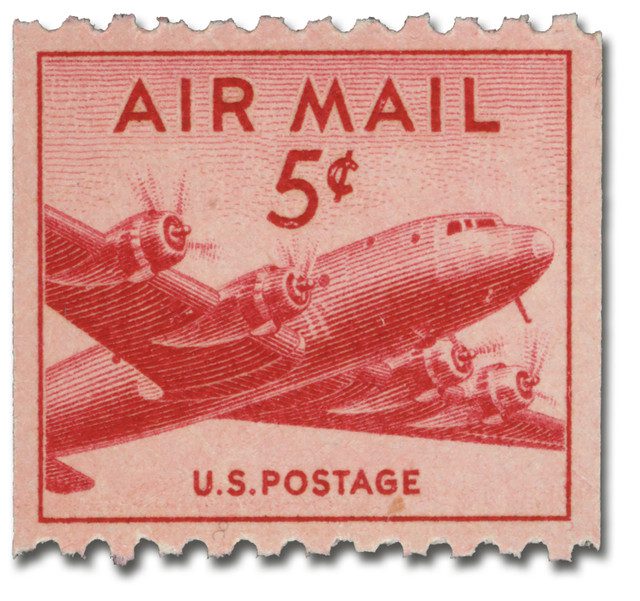 #C37 - 1948 5c DC-4 Skymaster, Coil