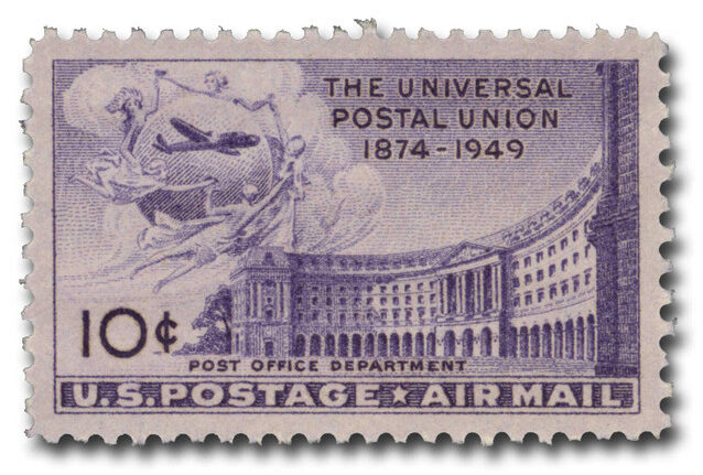 #C42
1949 10c Post Office Department Building