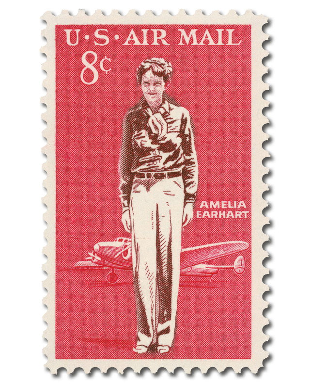 #C68
1963 8c Amelia Earhart