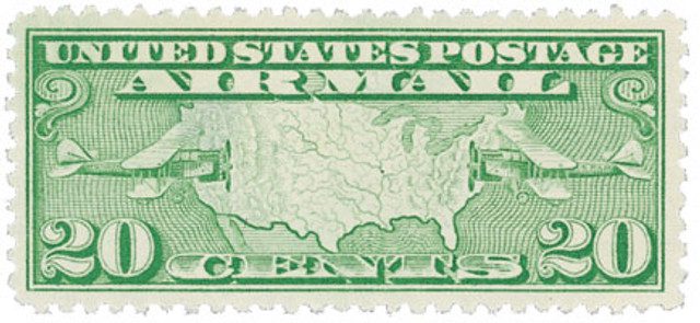 #C9 - 1927 20c Airmail Perf 11