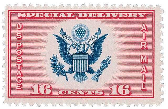 #CE2 - 1936 16c Airmail Special Delivery