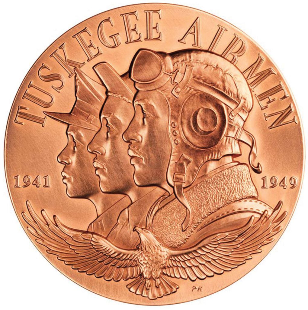 # CNM11272 - World War II Tuskegee Airmen, 1.5" Bronze Medal