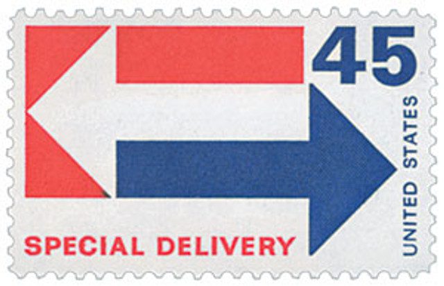 #E22 - 1969 45c Special Delivery