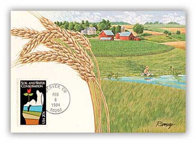#M84-11 - 1984 20c Soil and Water Conservation
