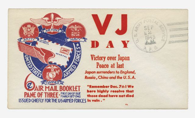 #MA1716 - US Victory Over Japan WWII Cover