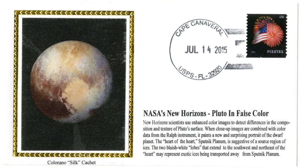 # SPC1569 - NASA's New Horizons - Pluto in False Color