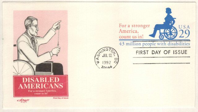 #U629 - 1992 Disabled Americans