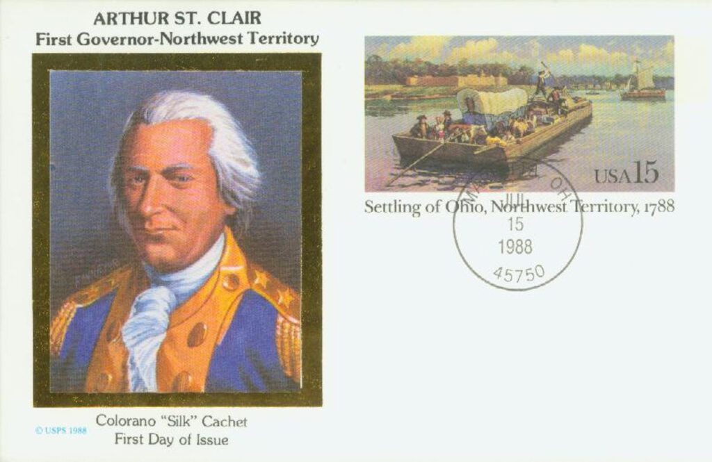 #UX124 - 1988 15c Postal Card - Northwest/Ohio Territory