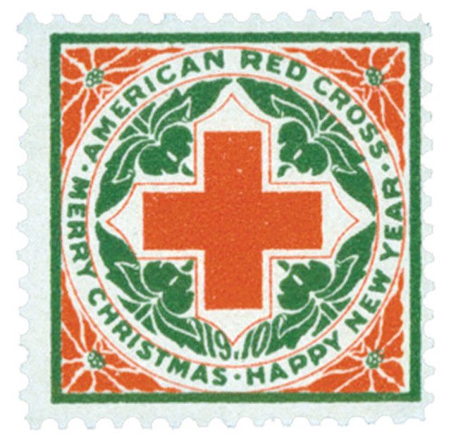 #WX6 - 1910 American Red Cross Christmas Seal