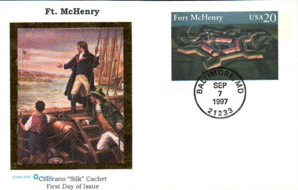 #UX284 - 1997 20c Fort McHenry PC FDC