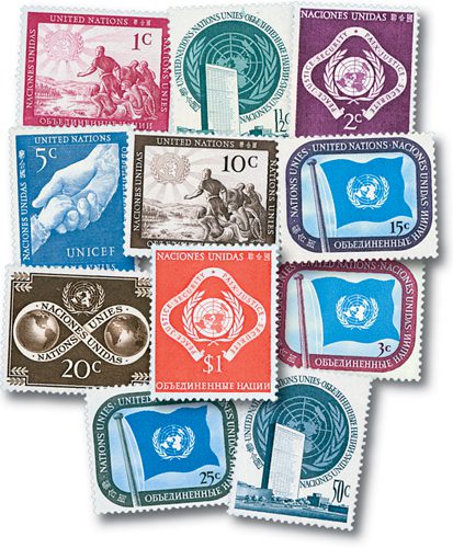 Free: United Nations First Regular Stamp Issue 1951 1 Cent - Stamps -   Auctions for Free Stuff