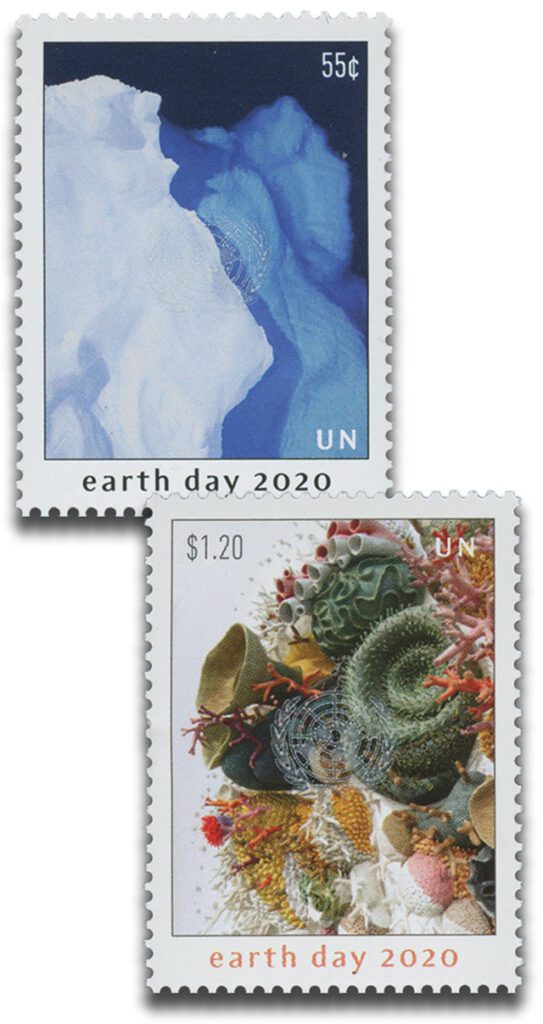 #UN1238-39 - 2020 55c & $1.20 Earth Day