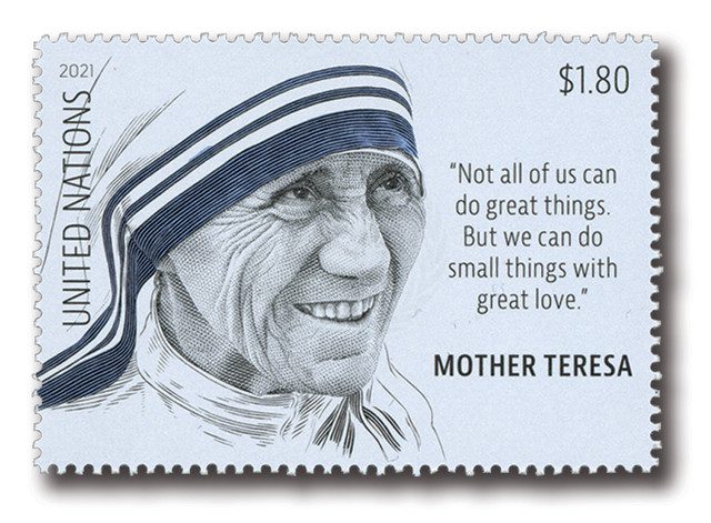 UN1277 - 2021 $1.80 Mother Teresa
