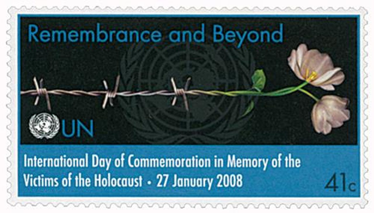 # UN948 - 2008 41c International Holocaust Remembrance Day