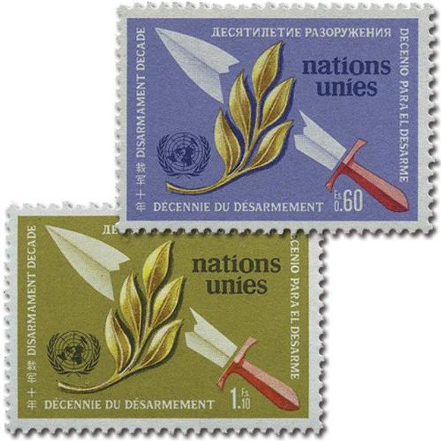 #UNG30-31 - 1973 Disarmament Decade