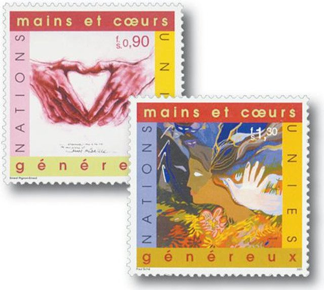 #UNG371-72 - 2001 International Volunteers Year