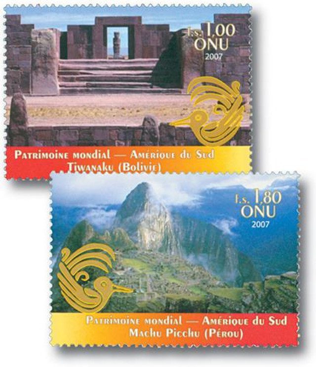 #UNG472-73 - 2007 UNG World Heritage Sites-S. Africa