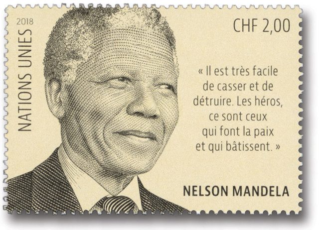 #UNG656 - 2018 2fr Nelson Mandela