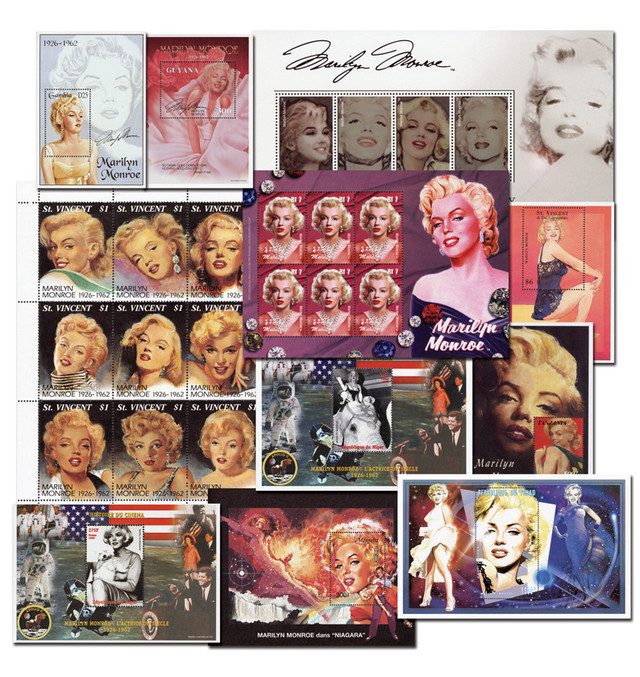 #MFN051 - Marilyn Monroe Stamps