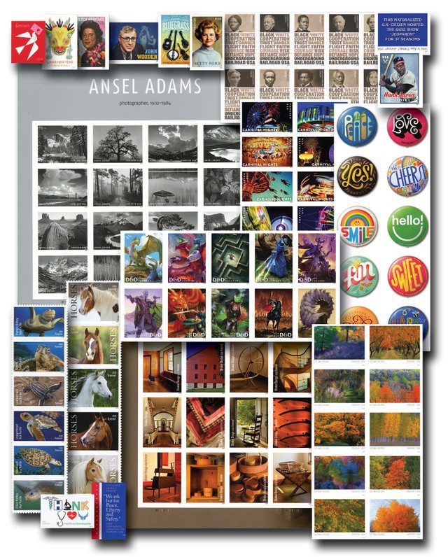 #YS2024IC - 2024 Complete Imperforate Commemorative Year Set, 99 Stamps