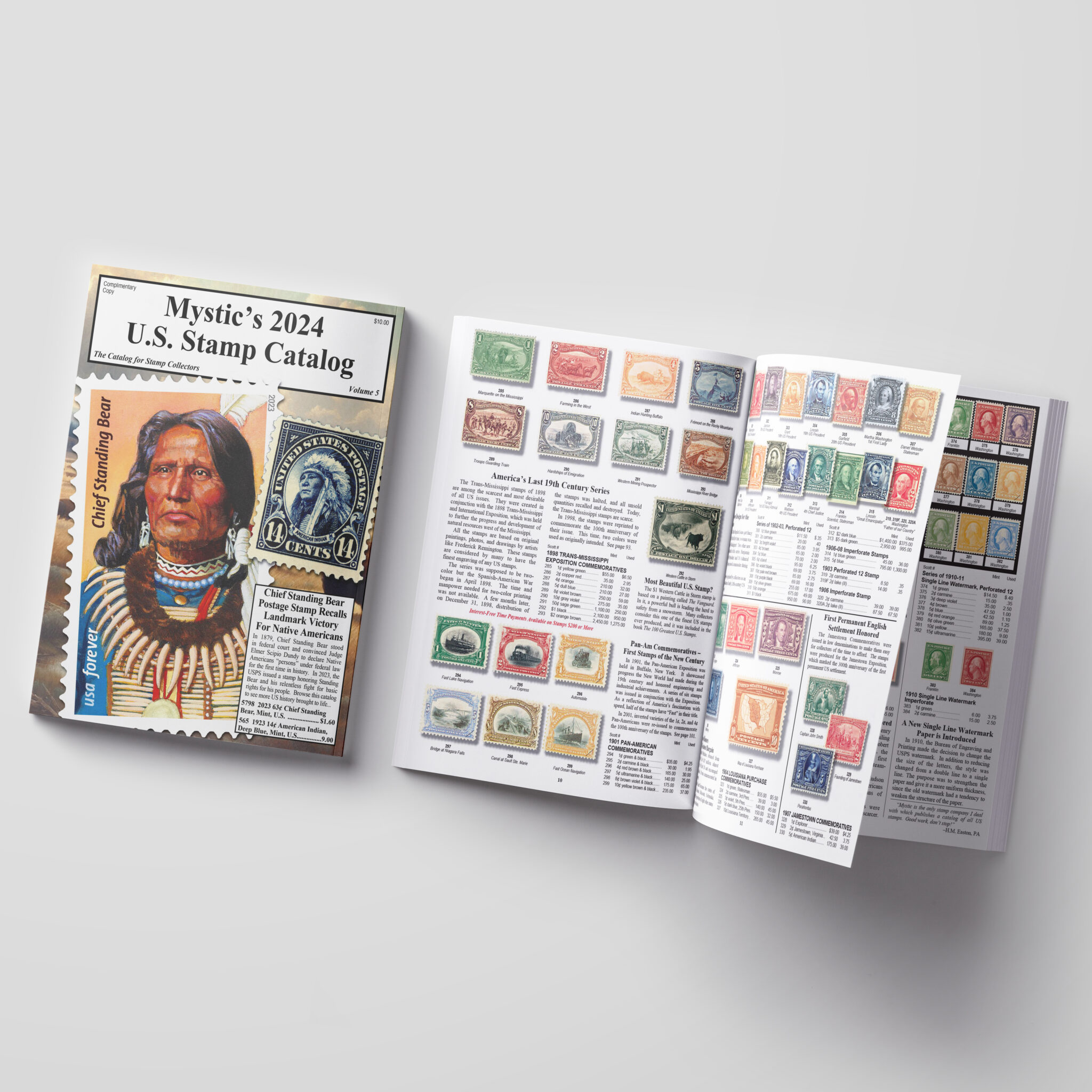 100 Mint US Stamps Mystic Stamp Discovery Center