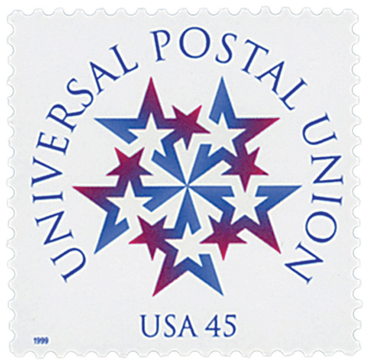 1999 45¢ Universal Postal Union