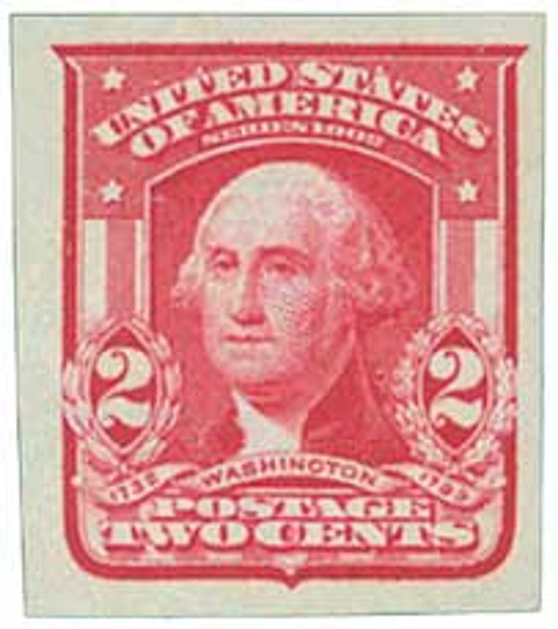 1903 2¢ Washington, carmine