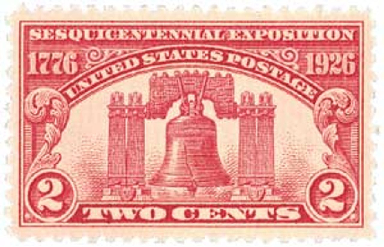 1926 2¢ Sesquicentennial Exposition: Liberty Bell