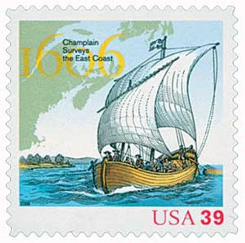 4073 - 2006 39c Samuel de Champlain