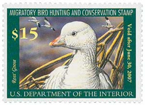 RW73 - 2006 $15.00 Ross' Goose