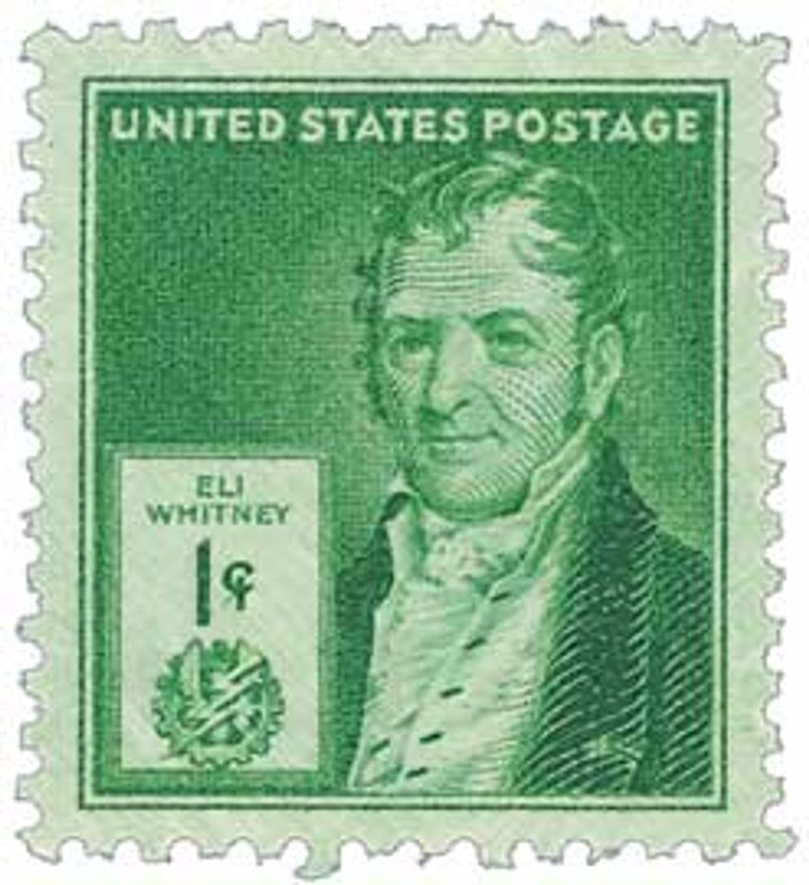 889 - 1940 Famous Americans: 1c Eli Whitney