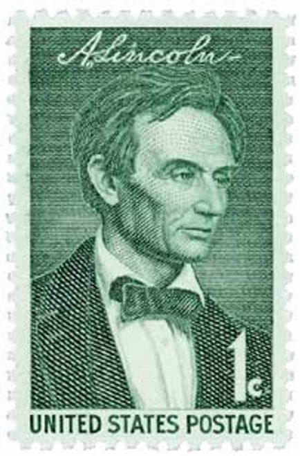 #1113 - 1959 1c Abraham Lincoln