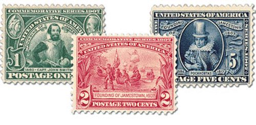 328-30 - Complete Set 1907 Jamestown Exposition