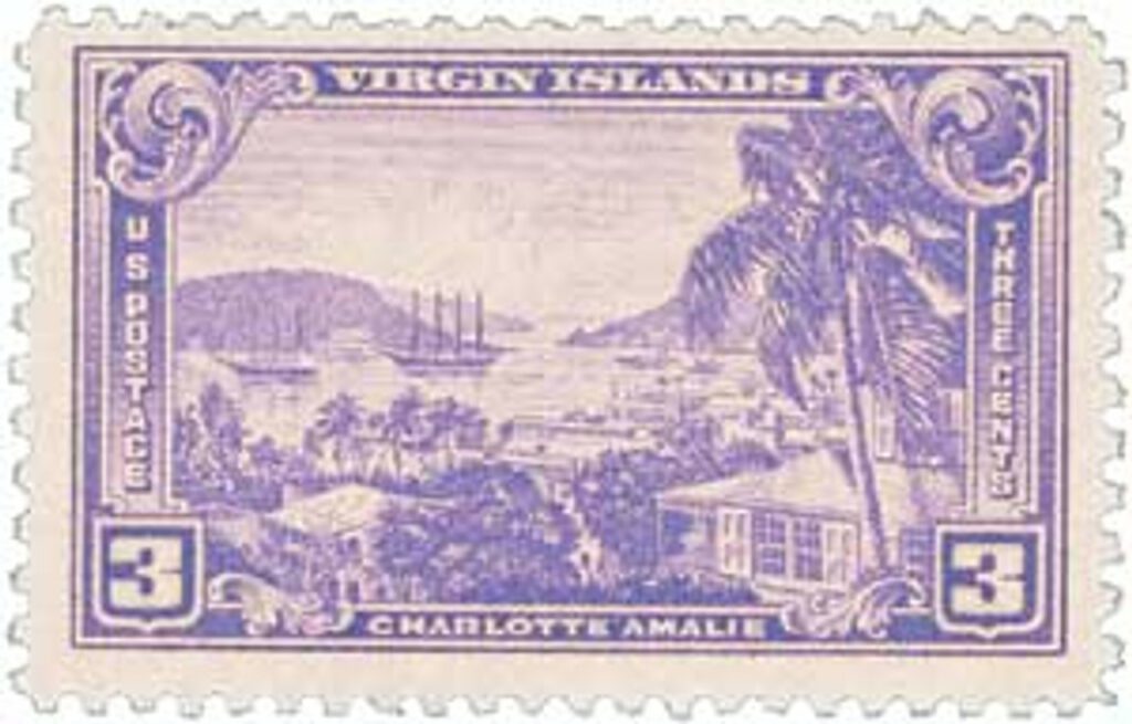 802 - 1937 3c Virgin Islands