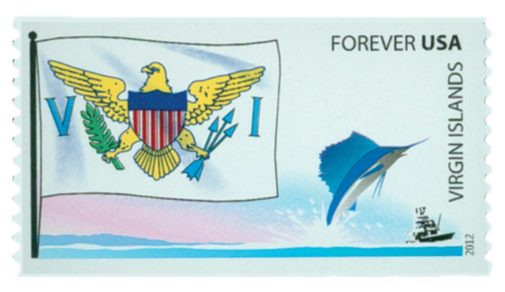 4326 - 2012 First-Class Forever Stamp - Flags of Our Nation: Virgin Islands