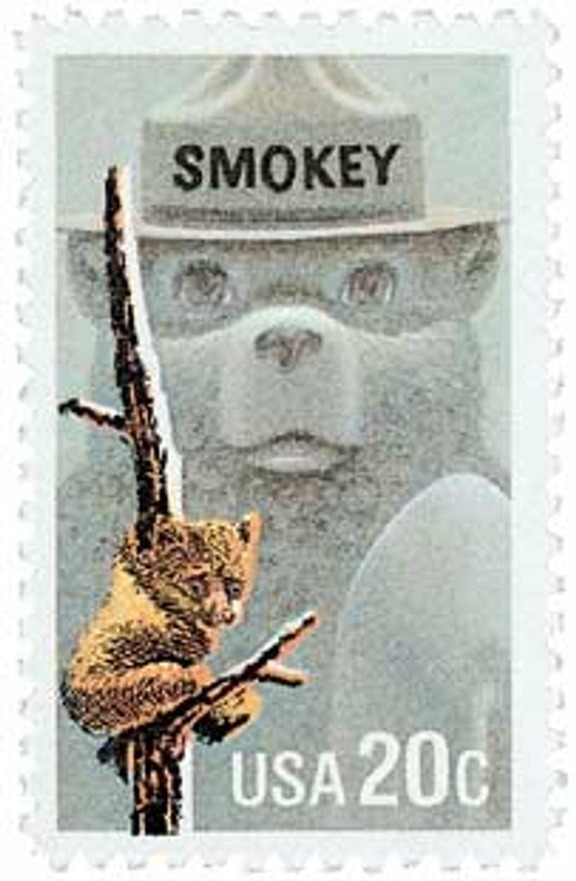 #2096 - 1984 20c Smokey Bear, Fire Prevention